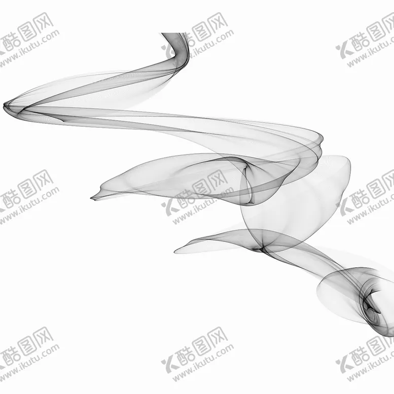 编号：26480810201020402914【酷图网】源文件下载-水墨丝带 烟雾飘带  
