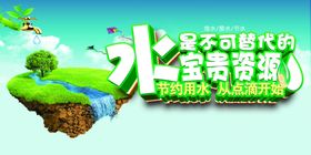 保护水资源公益海报 