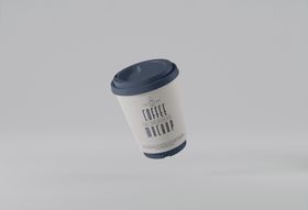 咖啡奶茶杯样机设计素材饮料PSD