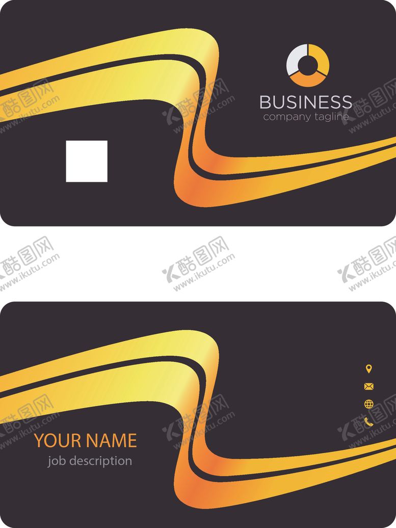 编号：12048010091220503141【酷图网】源文件下载-矢量名片模板