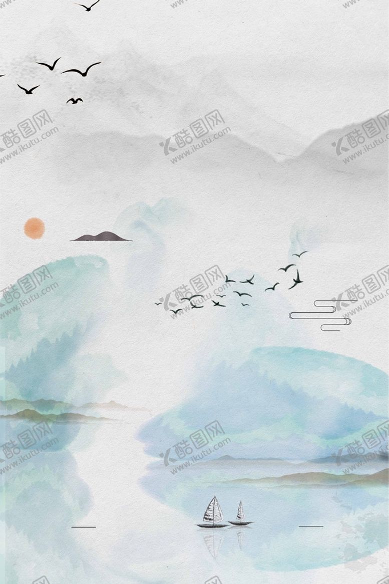 编号：31524809131741276854【酷图网】源文件下载-水墨背景