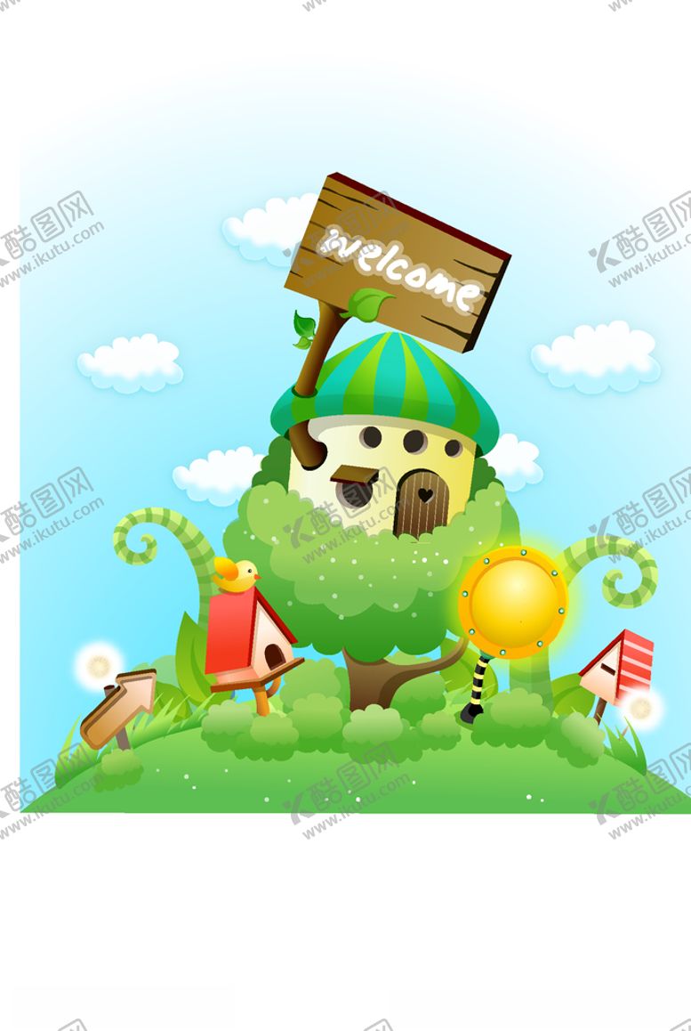 编号：44205610040629169402【酷图网】源文件下载-卡通图案