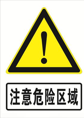 注意危险区域