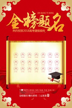 金榜题名