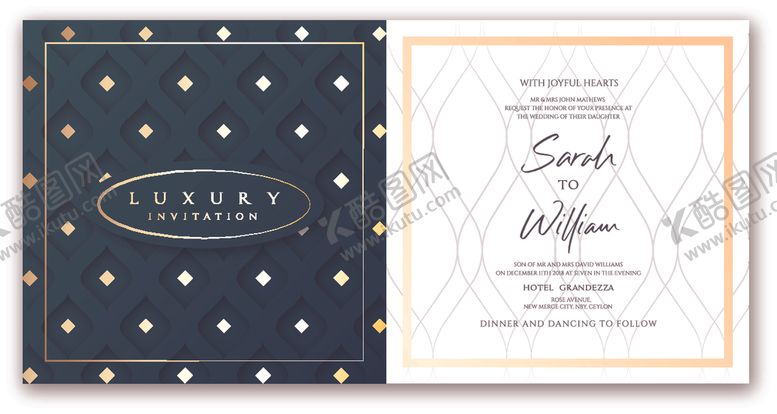 编号：66968810130504161114【酷图网】源文件下载-宴会请柬