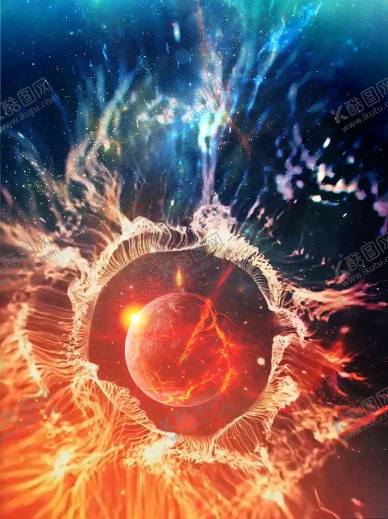 编号：62758904162106253502【酷图网】源文件下载-爆裂感科技背景素材