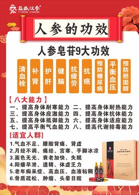 人参的功效