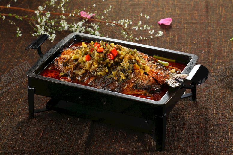 编号：48594911022030523678【酷图网】源文件下载-酸菜烤鱼