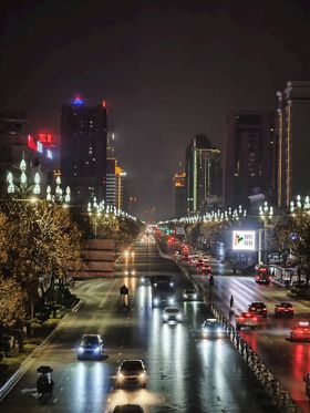 夜晚景观风景