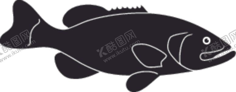 编号：12633109161146313282【酷图网】源文件下载-海洋生物系列海鱼