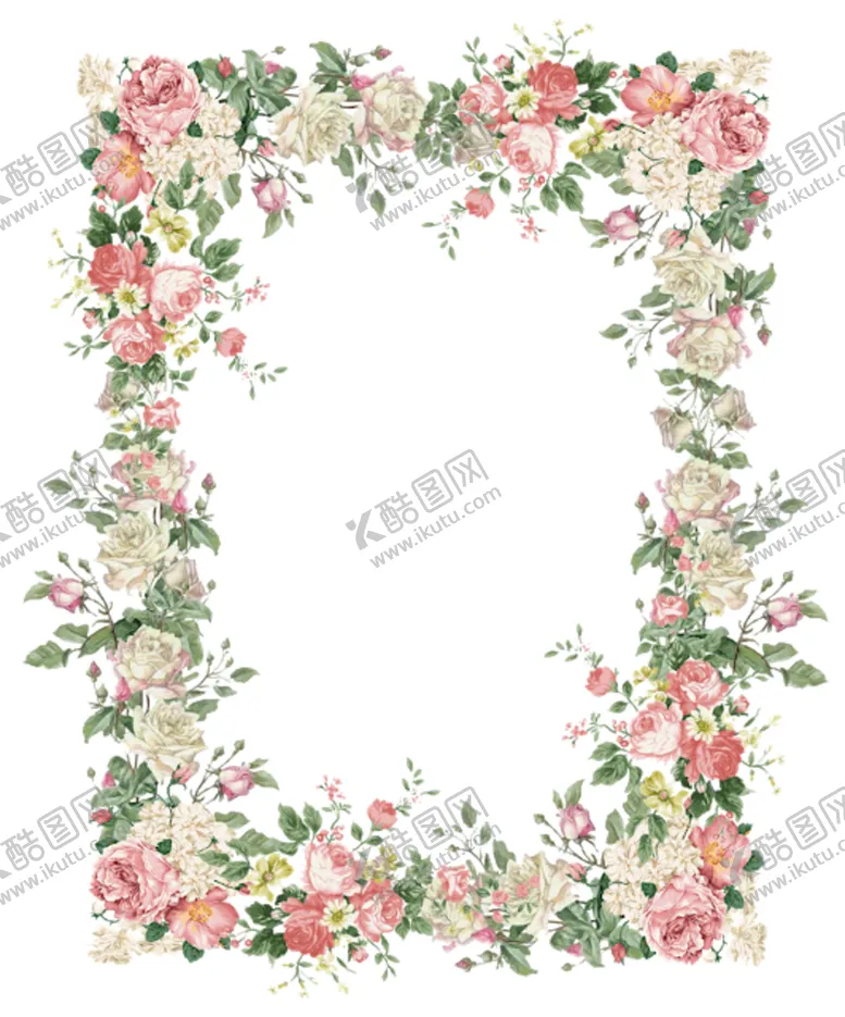编号：42703706272006567487【酷图网】源文件下载-花卉边框