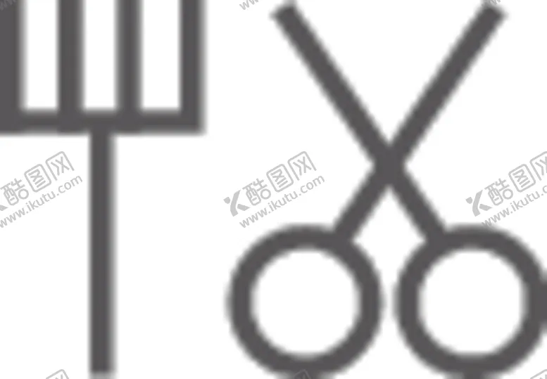 编号：35836309231235549103【酷图网】源文件下载-剪刀梳子