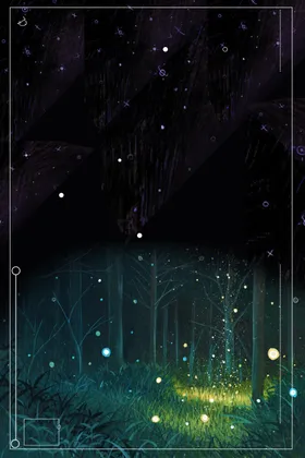 小清新简约创意海报图片梦境手绘梦幻插画