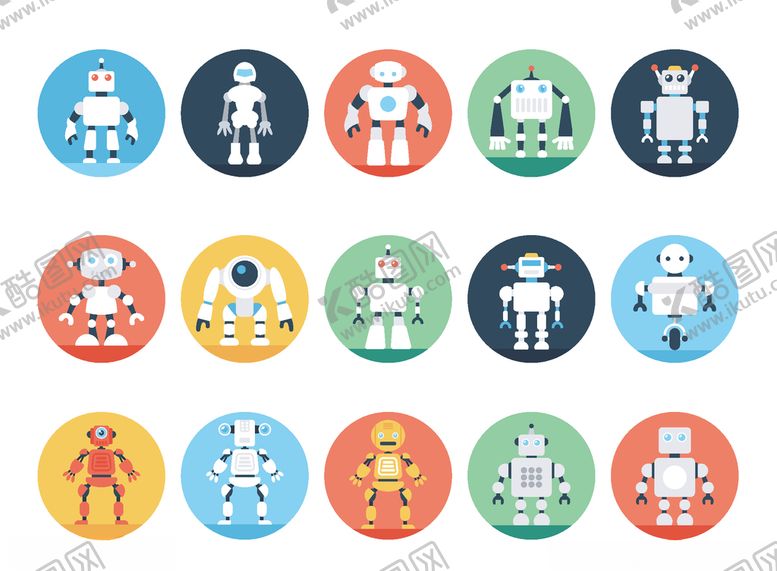 编号：12399209221912044445【酷图网】源文件下载-机器人图标