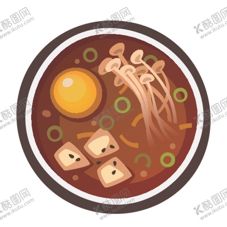 编号：44159910262319534857【酷图网】源文件下载-韩国美食插画图案