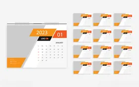 兔年台历2023年日历