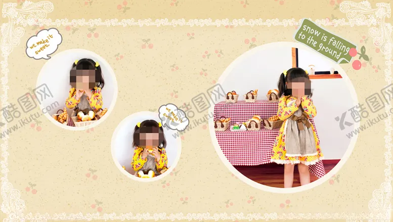 编号：37920809131203218543【酷图网】源文件下载-童年儿童周岁纪念相册PSD模板