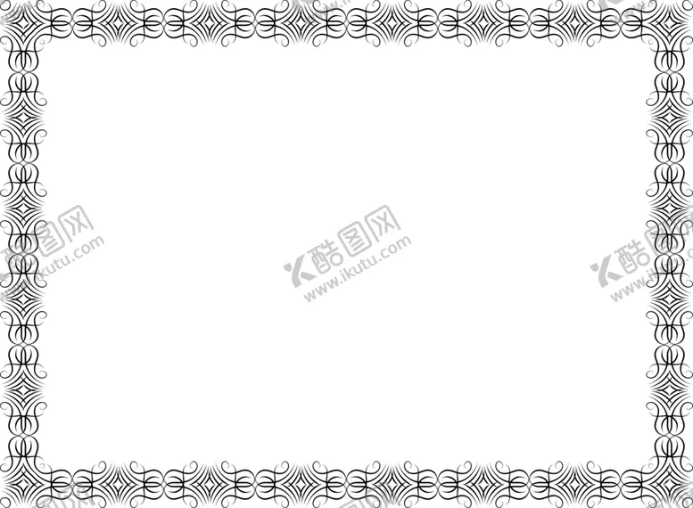 编号：28612302090137424863【酷图网】源文件下载-证书边框