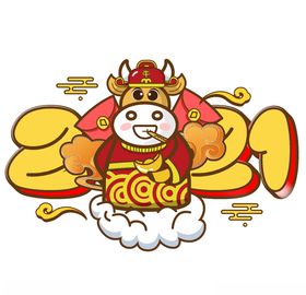 卡通牛