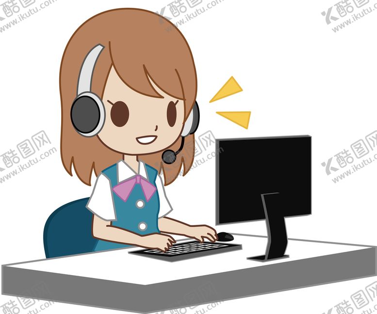 编号：52719410250553335786【酷图网】源文件下载-卡通女孩