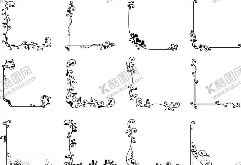 编号：33575309270446213246【酷图网】源文件下载-矢量边框花边