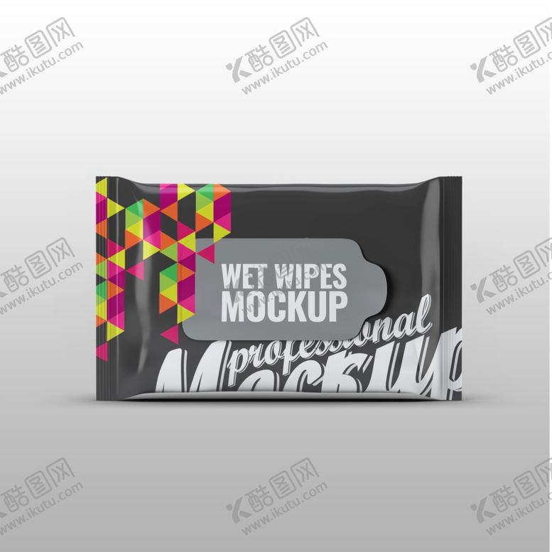 编号：44021810140259493716【酷图网】源文件下载-湿巾包装效果图样机