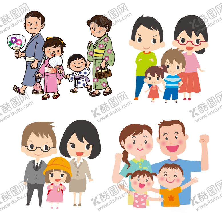 编号：91088105060408594027【酷图网】源文件下载-父母与孩子