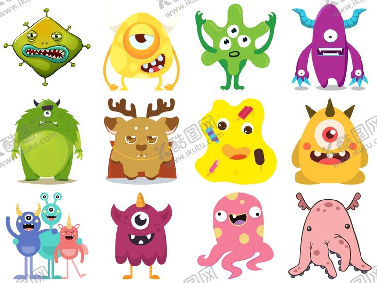 编号：47511209270907521884【酷图网】源文件下载-小怪物