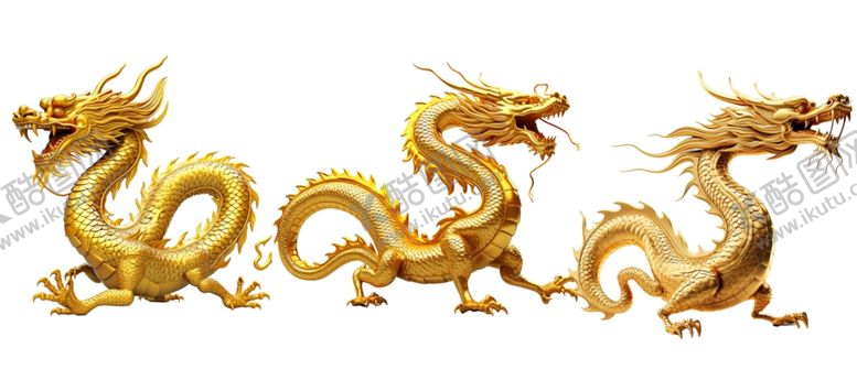编号：56710012210349406999【酷图网】源文件下载-金色龙