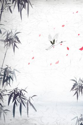 中国风复古油墨水墨宣纸