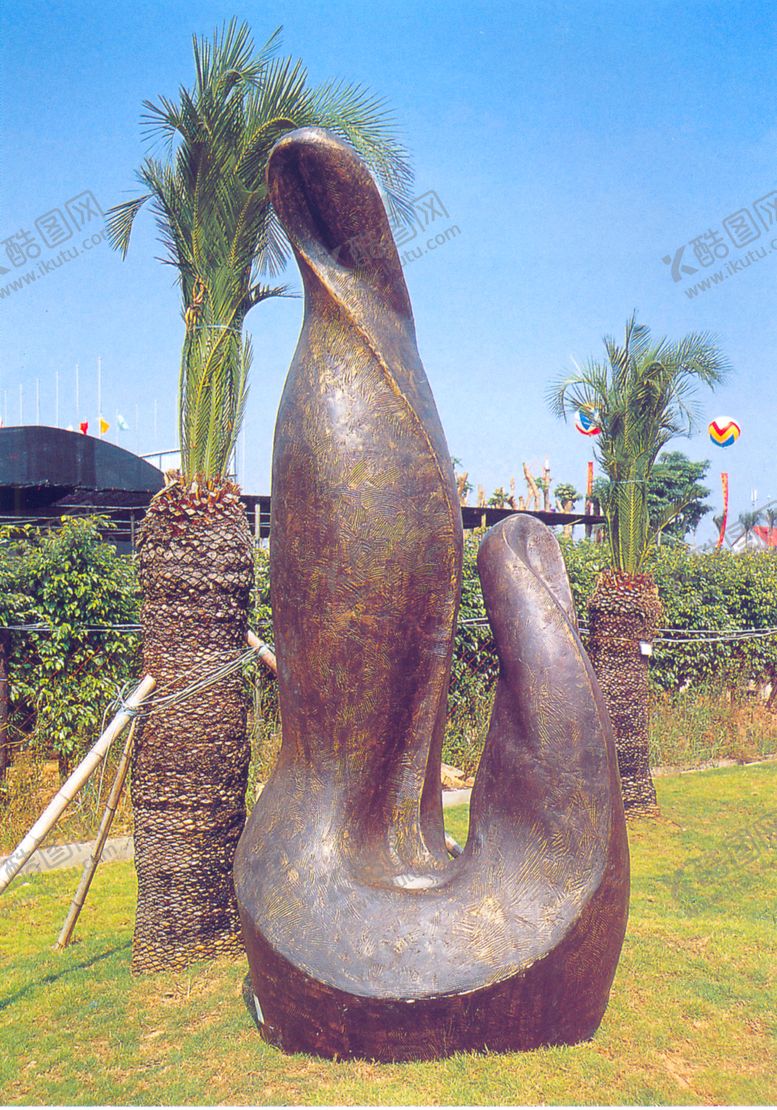 编号：21638309252127373861【酷图网】源文件下载-抽象雕塑