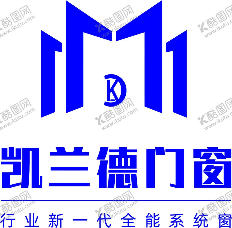 编号：61192510202347369282【酷图网】源文件下载-凯兰德门窗标志