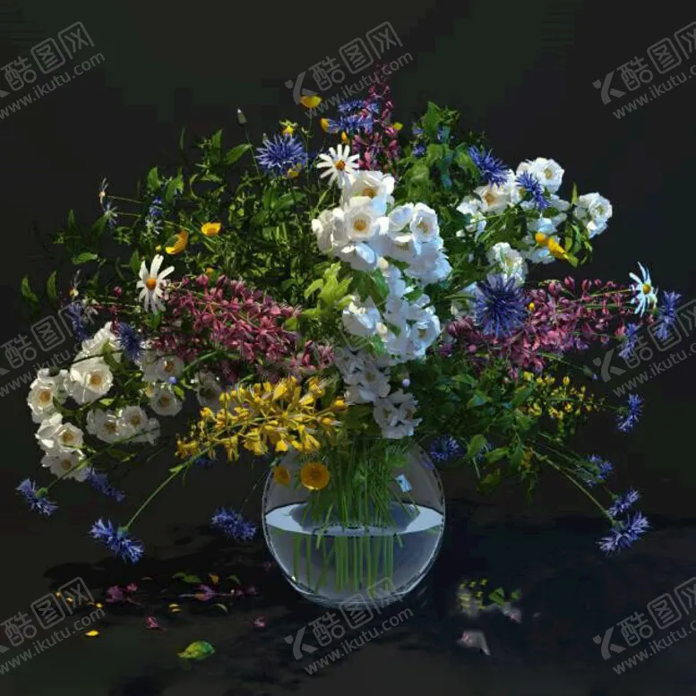 编号：77643502130855559499【酷图网】源文件下载-C4D模型花瓶