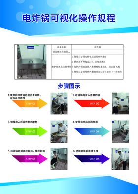 电炸锅可视化操作规程