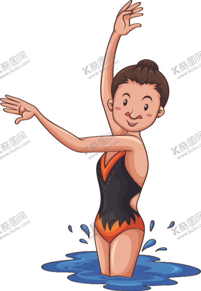 编号：95579810010054029762【酷图网】源文件下载-卡通运动人物