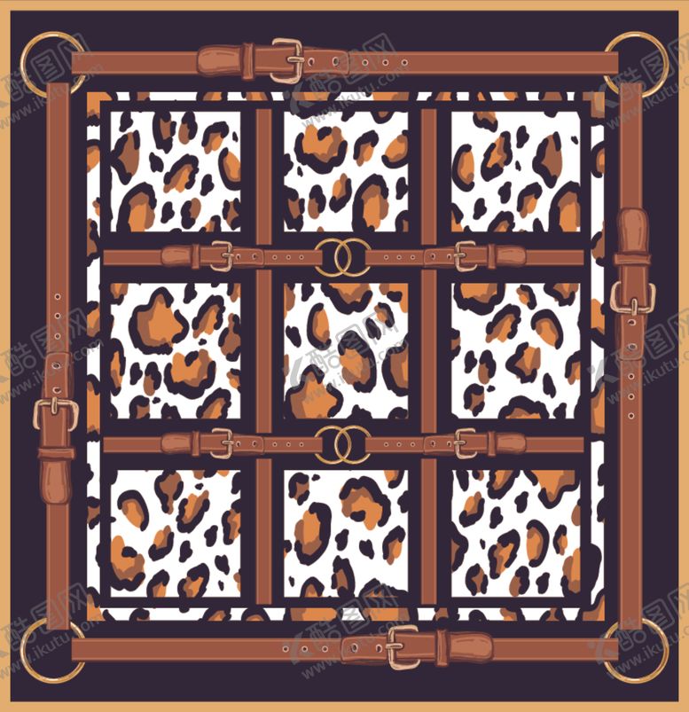 编号：41127309202030065309【酷图网】源文件下载-方巾印花