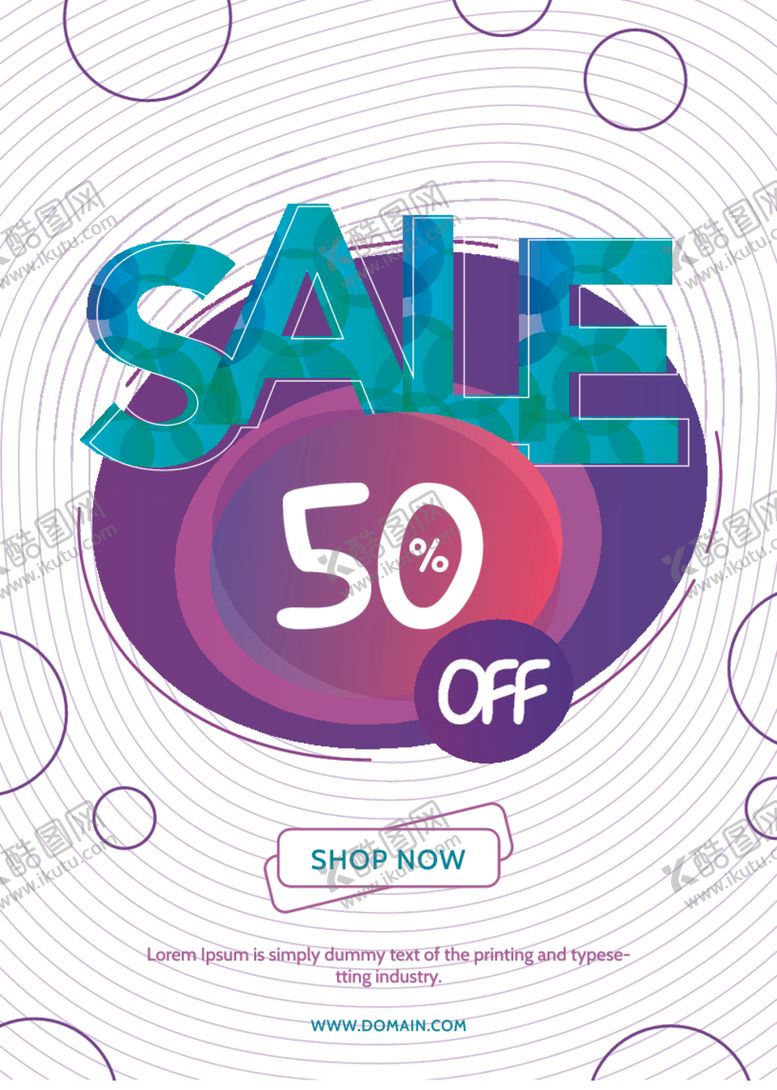 编号：58052110020000393759【酷图网】源文件下载-促销海报