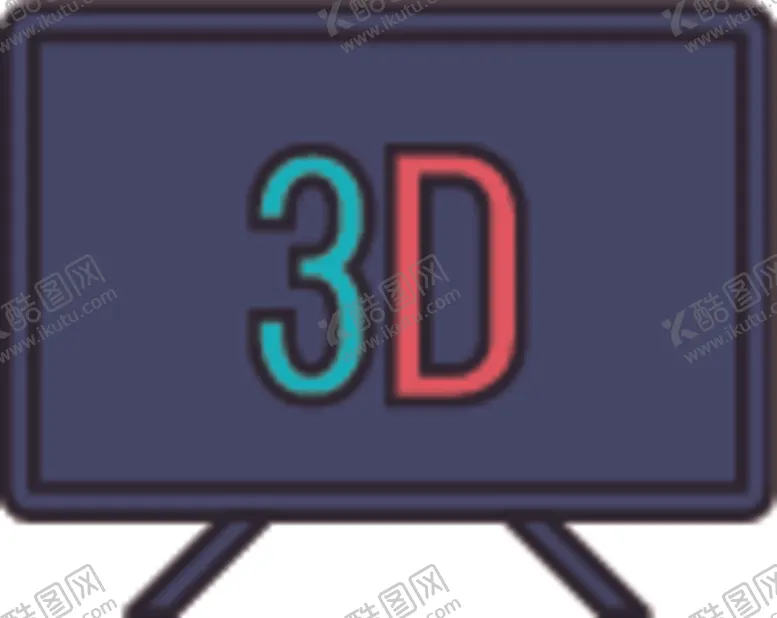 编号：92599006271705345236【酷图网】源文件下载-3D电视