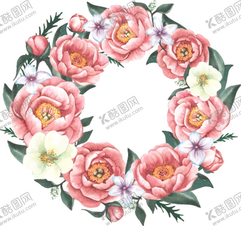 编号：75434710060103158649【酷图网】源文件下载-花环