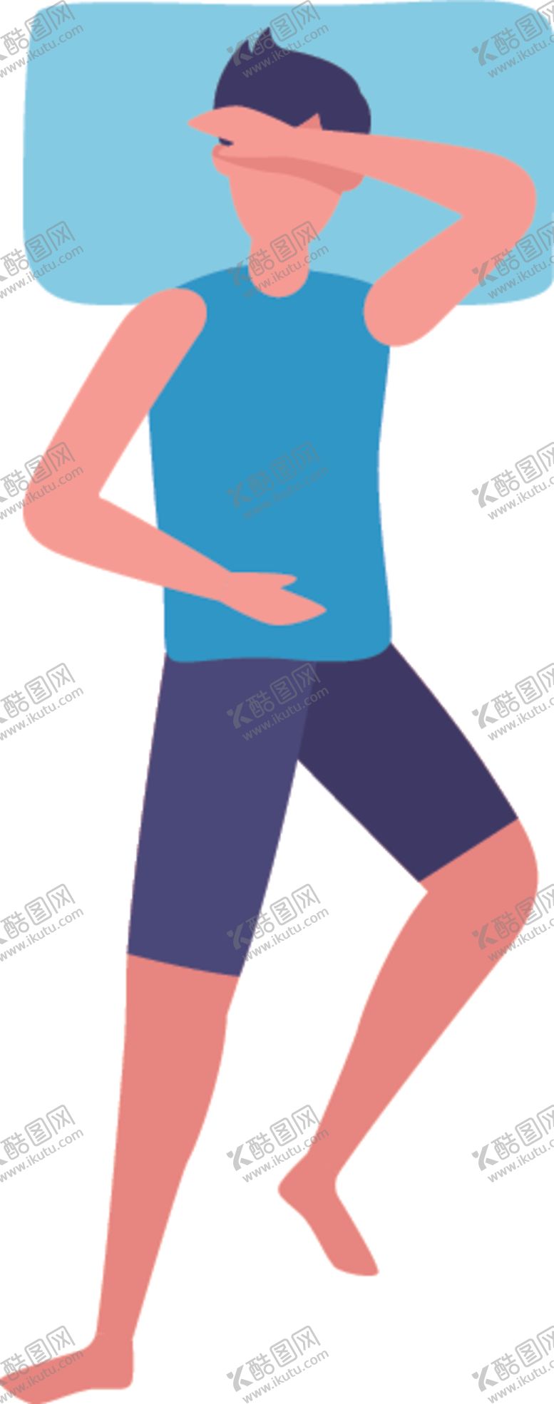 编号：63993104180918048740【酷图网】源文件下载-睡觉姿势