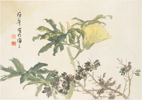 国画花鸟字画