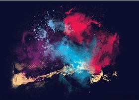 网纹墨迹