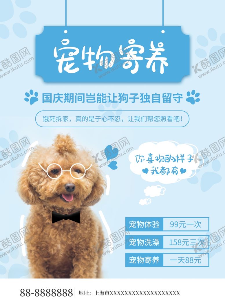 编号：82698803280146075822【酷图网】源文件下载-宠物海报