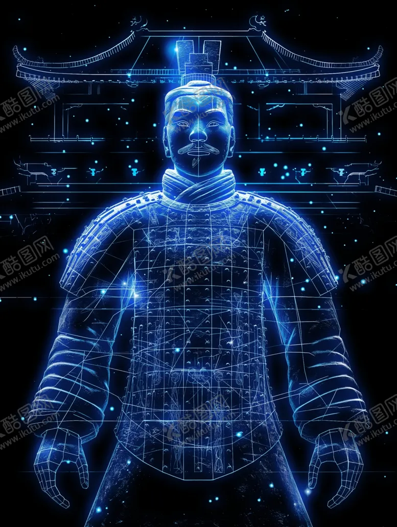 数字兵马俑素材陶照片秦高清