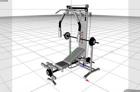 C4D模型运动器材
