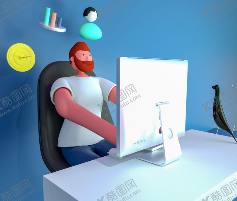 编号：38724102030909491374【酷图网】源文件下载-C4D模型卡通人