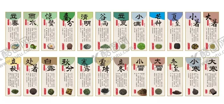 编号：29260605010248382441【酷图网】源文件下载-二十四节气茶文化