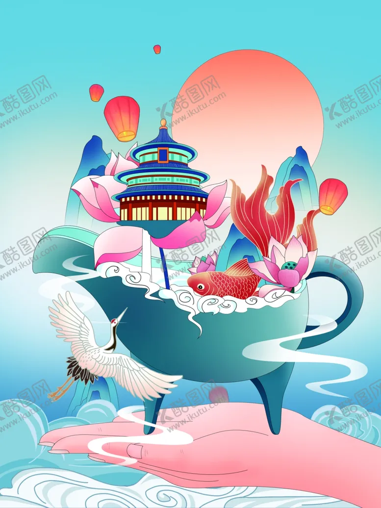 编号：98039402190155577694【酷图网】源文件下载-节日海报展板晚会背景