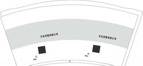 大气纸杯平面图