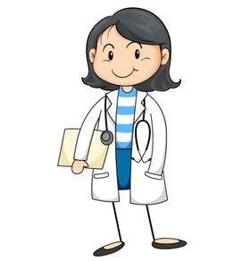 卡通医生小孩人物人物可爱